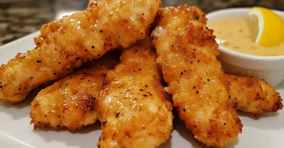 Crispy Lemon Pepper Chicken Tenders: A 30-Minute Family Favorite