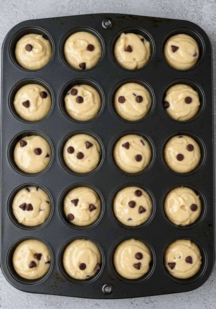 Mini Chocolate Chip Muffins: You’ll Love Every Bite 16 Perfectly Proportioned Chocolate Chip Muffins