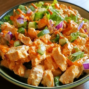 Buffalo Chicken Salad Recipe Ready in Under 15 Minutes 9 Meal Prep Friendly Buffalo Chicken Salad Recipe for Busy Weekdays