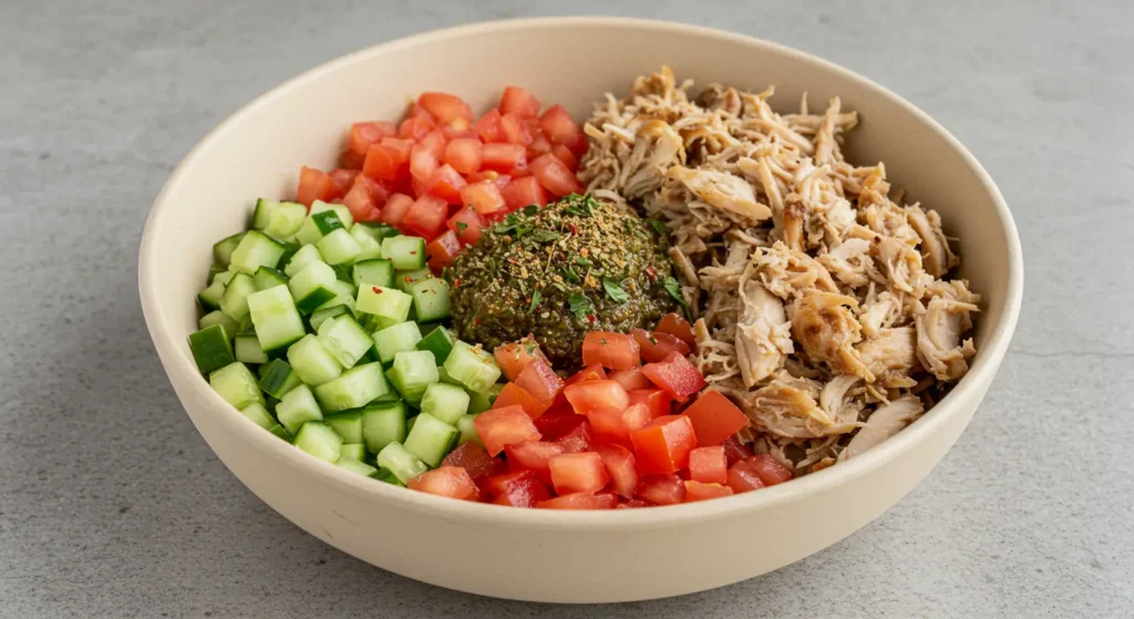 Creamy Buffalo Chicken Salad Recipe: A Healthier Twist on Game Day Flavors