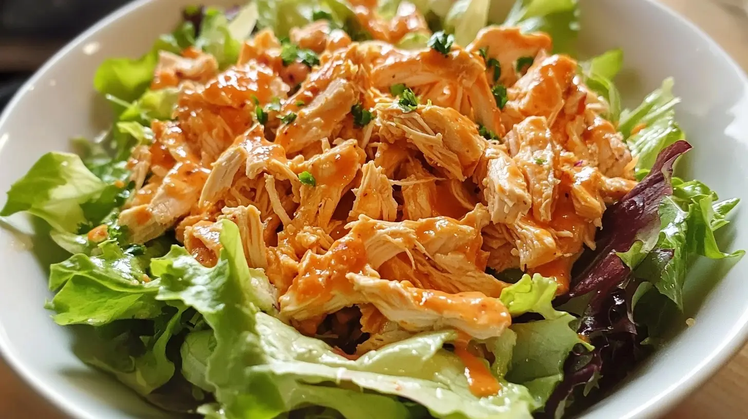 Spicy Buffalo Chicken Salad Recipe: The Perfect Balance of Heat and Freshness