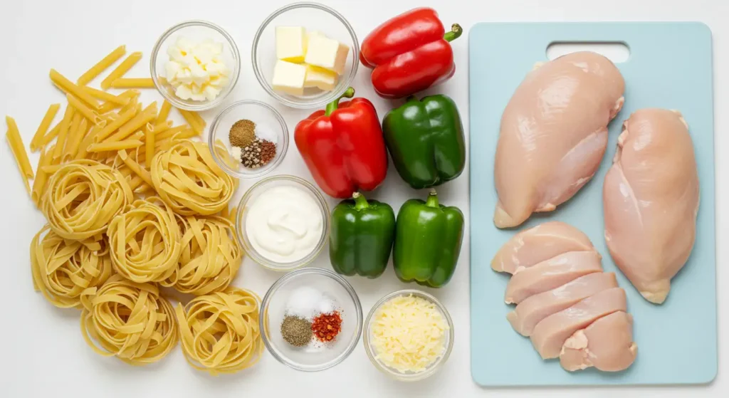 Cajun Chicken Pasta Recipe: Amazing 20-Minute Delight 11 cajun chicken pasta ingredient
