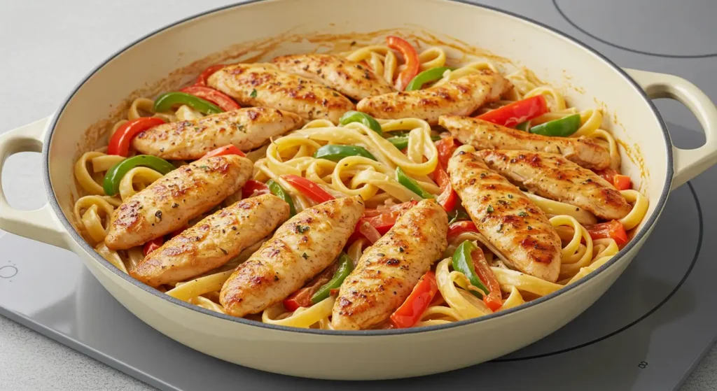 Cajun Chicken Pasta Recipe: Amazing 20-Minute Delight 16 cajun chicken pasta recipe step 5_result