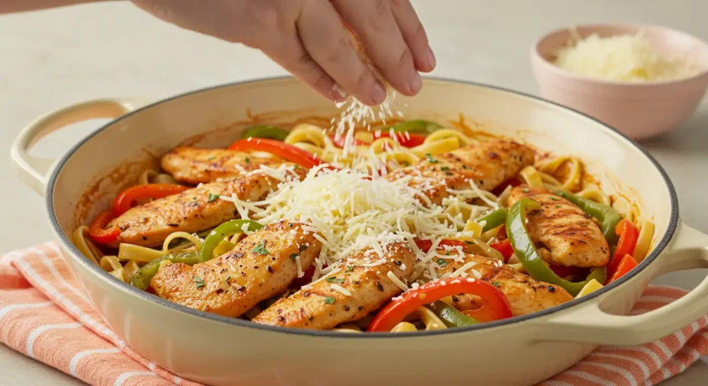 Cajun Chicken Pasta Recipe: Amazing 20-Minute Delight 17 cajun chicken pasta recipe step 6
