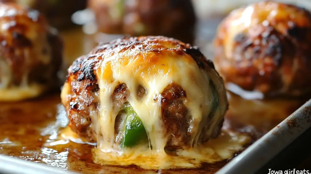 Philly Cheesesteak Meatloaf: Ultimate Savory Delight 11 Melty Masterpiece: Philly-Style Cheesesteak Meatloaf