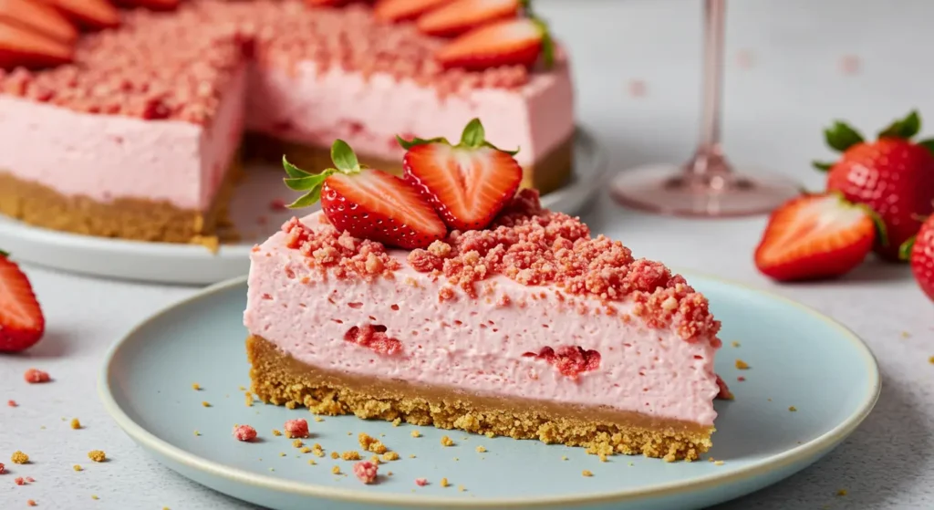 How to Make Strawberry Crunch Cheesecake for Amazing Results 11 Creamy Strawberry Cheesecake with Golden Crunch Topping: The Ultimate Summer Dessert