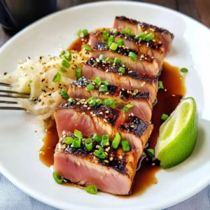 Ahi Tuna Recipe: How to Make Perfectly Seared 12 Ahi Tuna Carpaccio with Ponzu Dressing