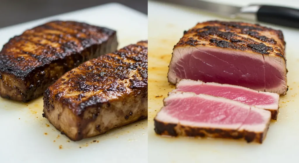 Ahi Tuna Recipe: How to Make Perfectly Seared 9 Sesame Crusted Ahi Tuna with Wasabi Cream