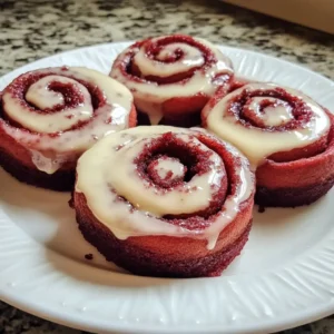 Red Velvet Cinnamon Rolls With Cream Cheese Glaze 4 Irresistible Red Velvet Cinnamon Rolls With Cream Cheese Glaze for Special Mornings