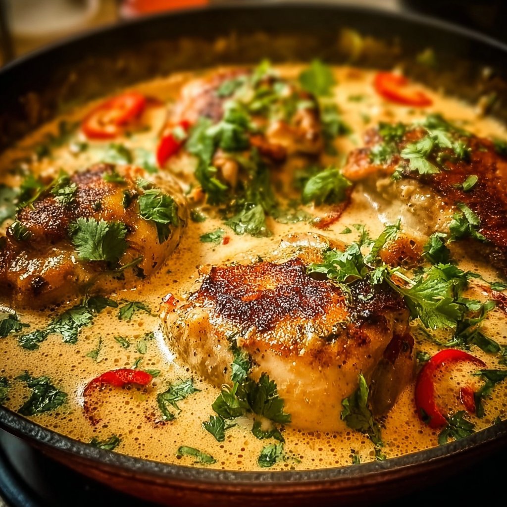 Creamy Coconut Milk Chicken 2 Creamy Coconut Milk Chicken
