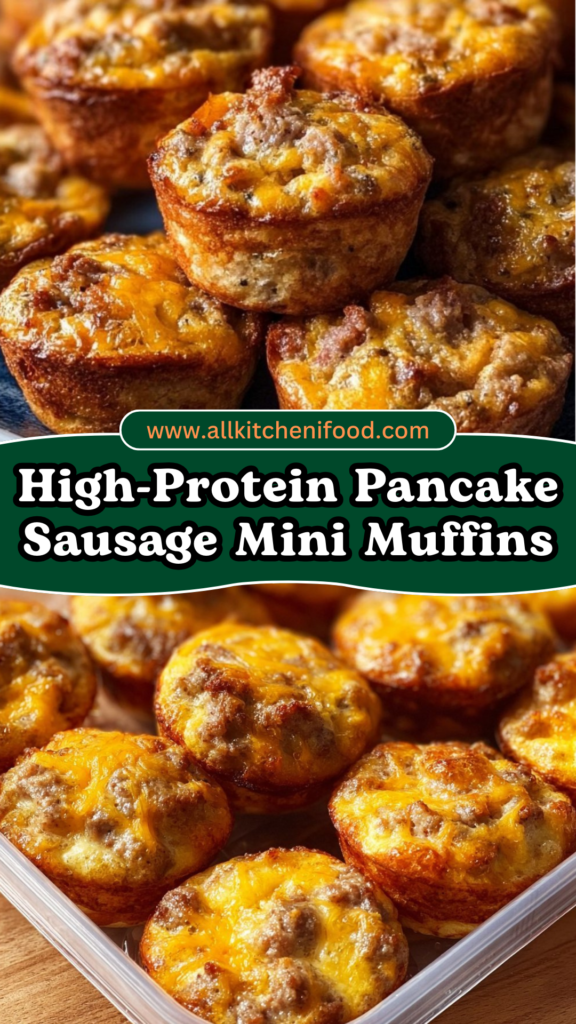 High-Protein Pancake Sausage Mini Muffins 2 5