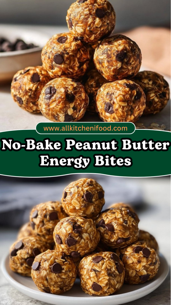 No-Bake Peanut Butter Energy Bites 2 7