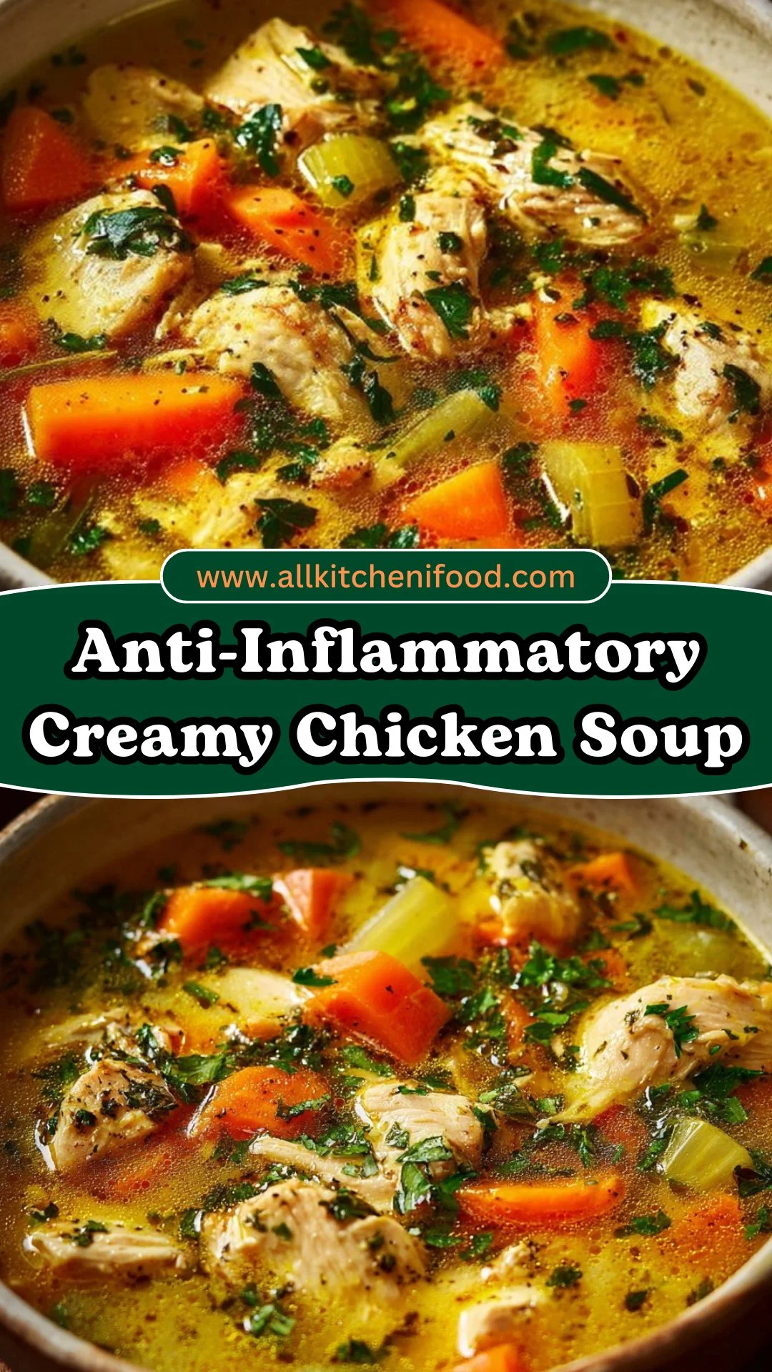 Anti-Inflammatory Creamy Chicken Soup