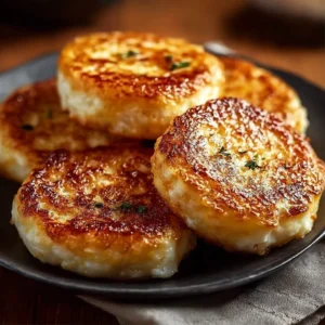 Baked Cottage Cheese Eggs 3 Delicious baked cottage cheese eggs in a ceramic dish, perfect for healthy breakfast.