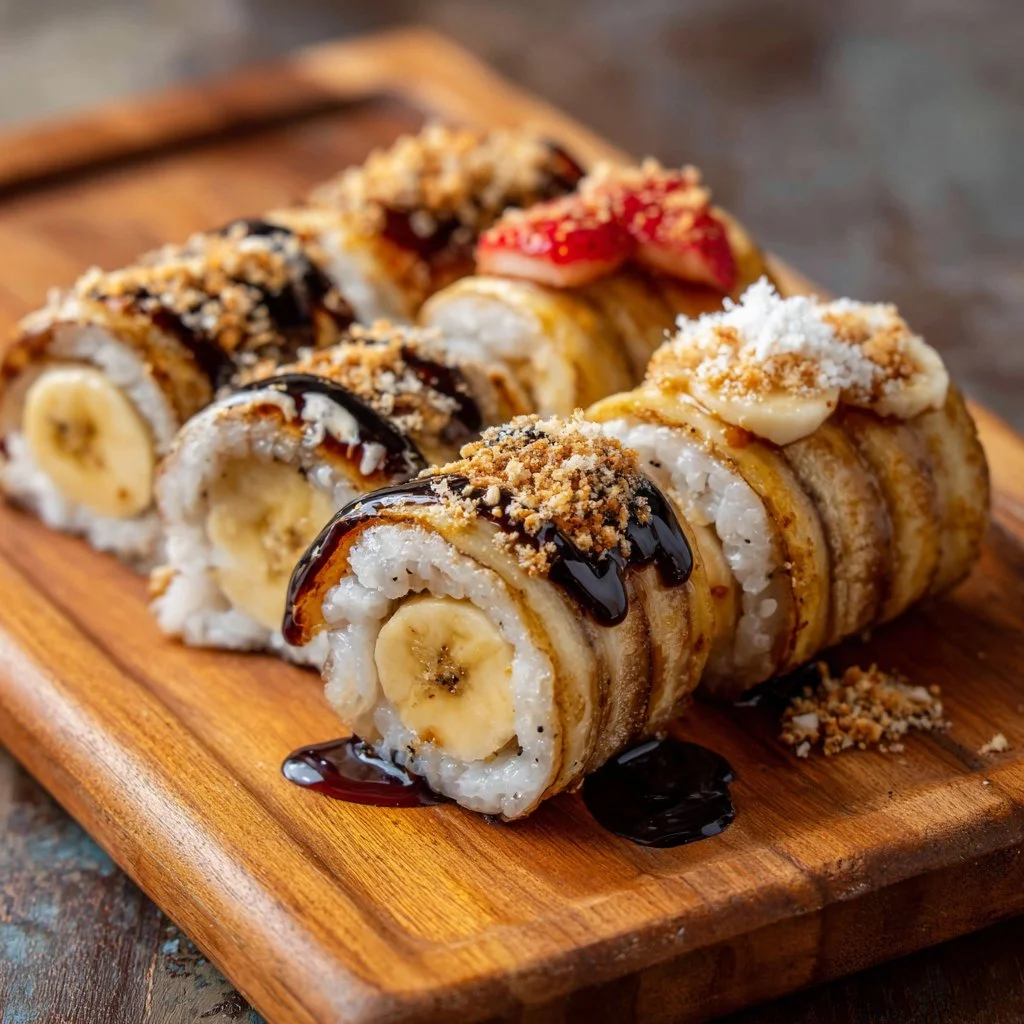 Banana Sushi Rolls