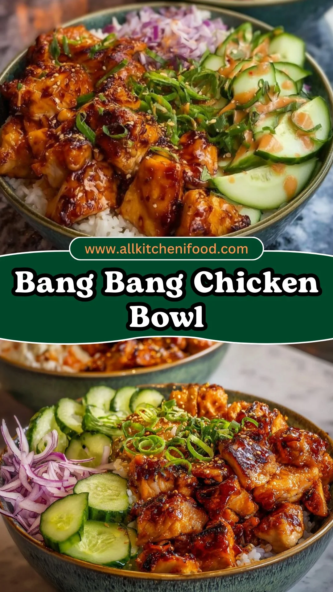 Bang Bang Chicken Bowl