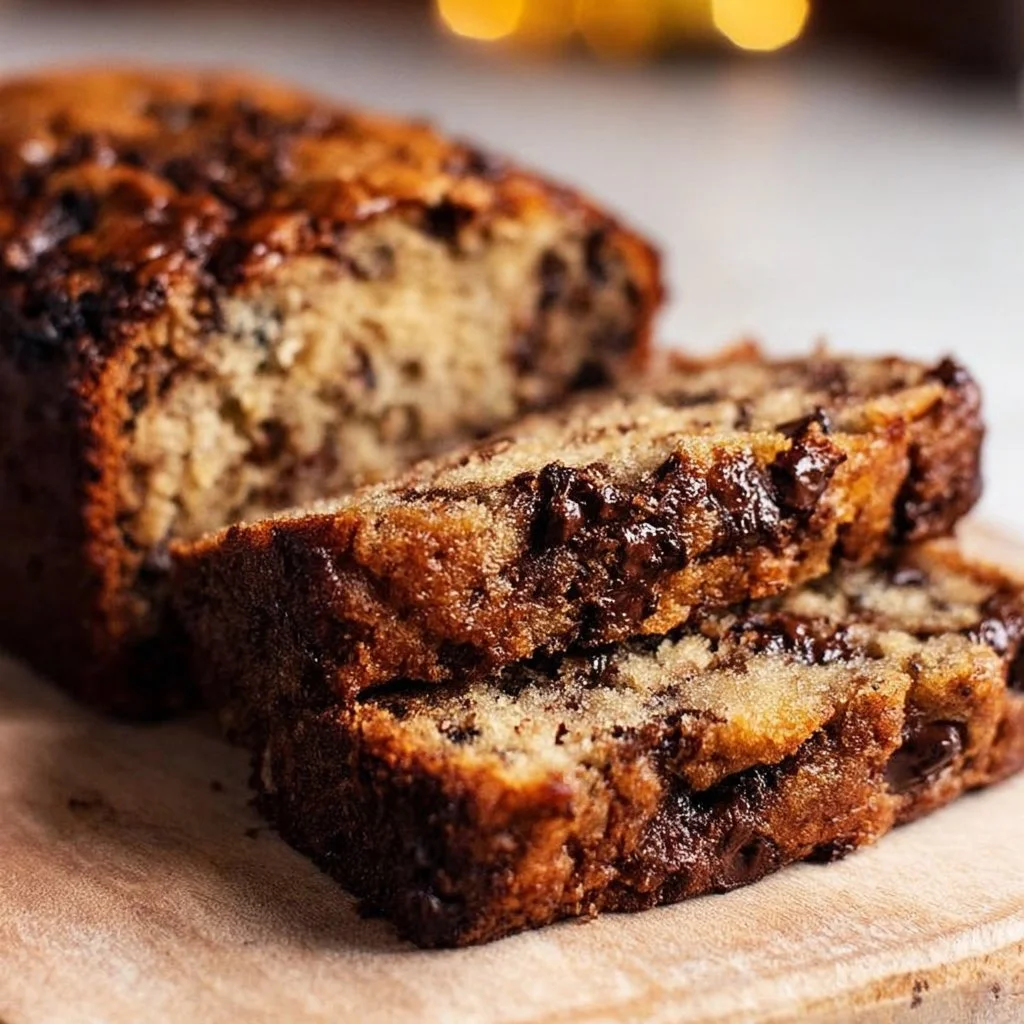 Chocolate Chip Banana Bread 2 Chocolate Chip Banana Bread