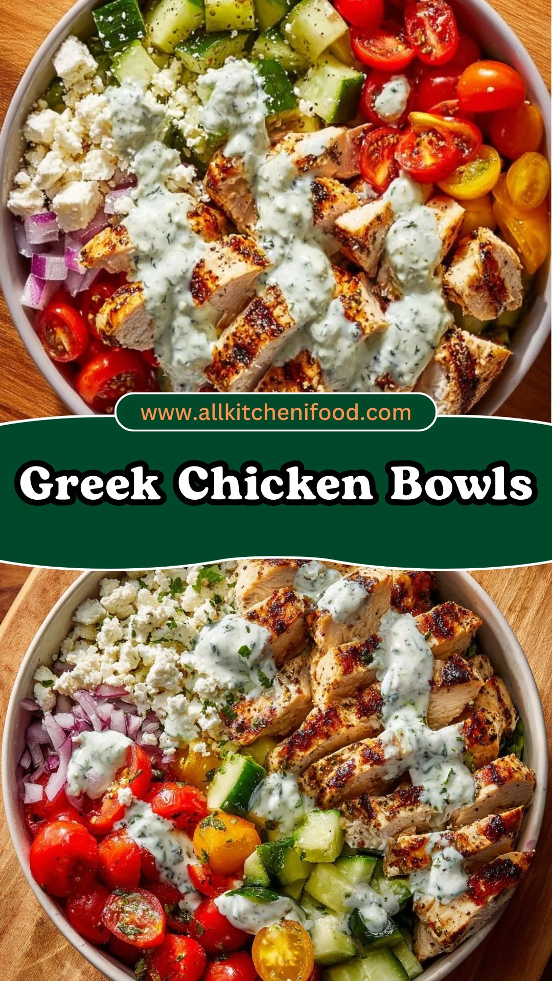 Greek Chicken Bowls