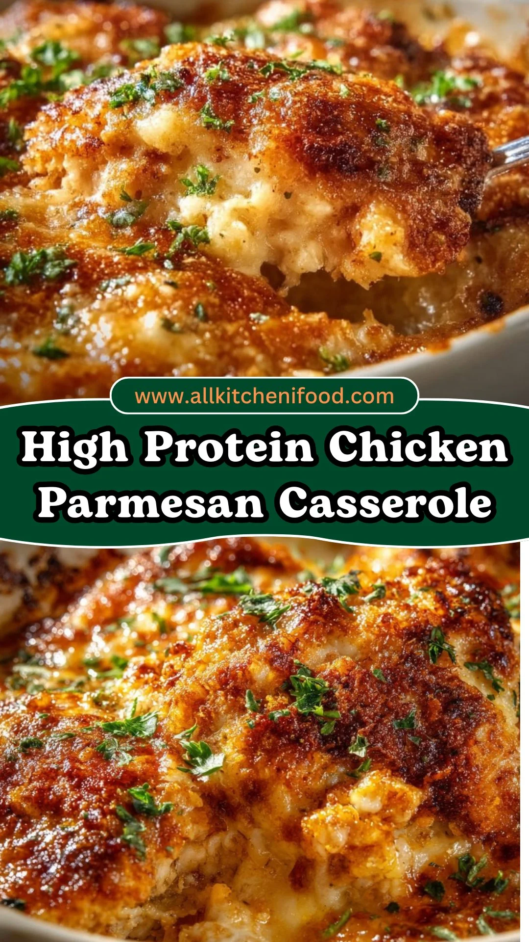 High Protein Chicken Parmesan Casserole 2 High Protein Chicken Parmesan Casserole