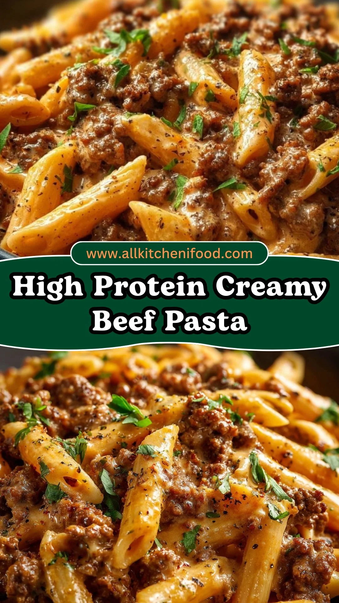High Protein Creamy Beef Pasta 2 High Protein Creamy Beef Pasta