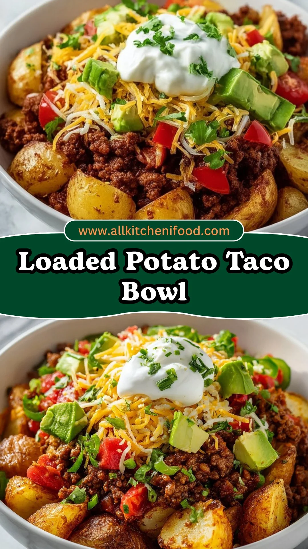 Loaded Potato Taco Bowl 2 Loaded Potato Taco Bowl