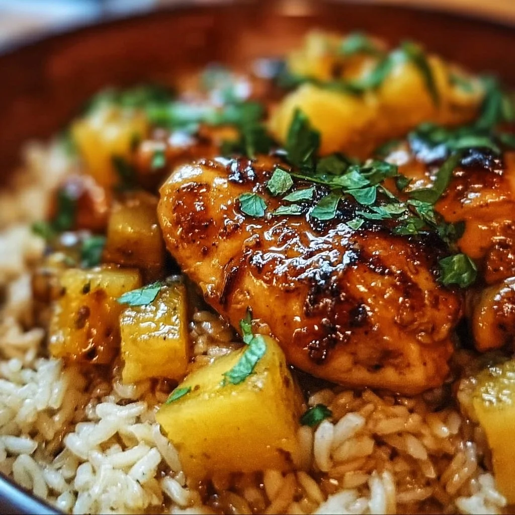 Pineapple Chicken and Rice