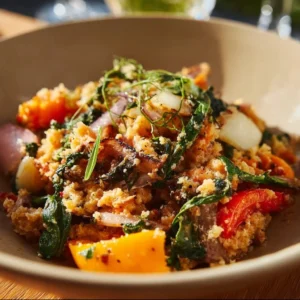 Quick and Easy Low Carb Chicken Stir-fry 3 Quick and easy low carb chicken stir-fry with colorful vegetables