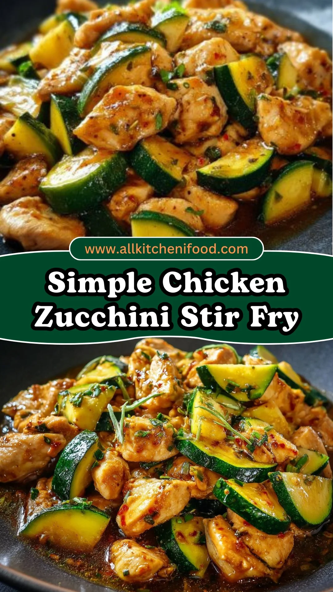 Simple Chicken Zucchini Stir Fry 2 Simple Chicken Zucchini Stir Fry