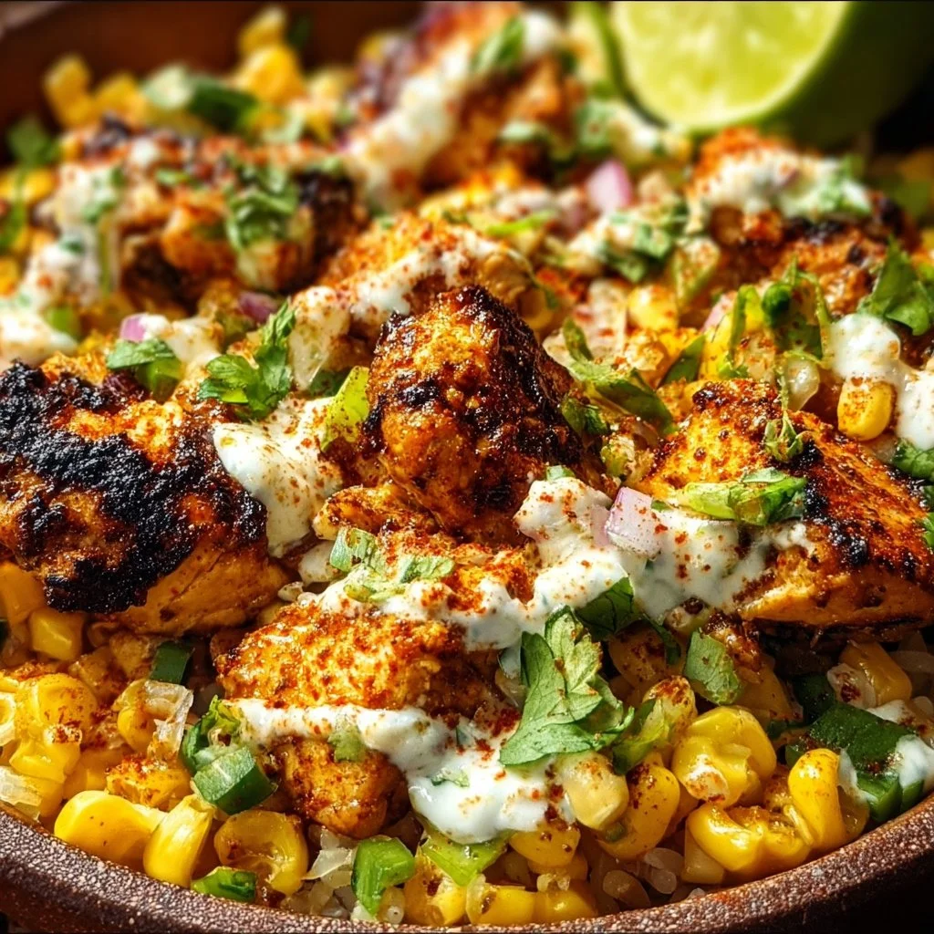 Tasty Street Corn Chicken Bowl