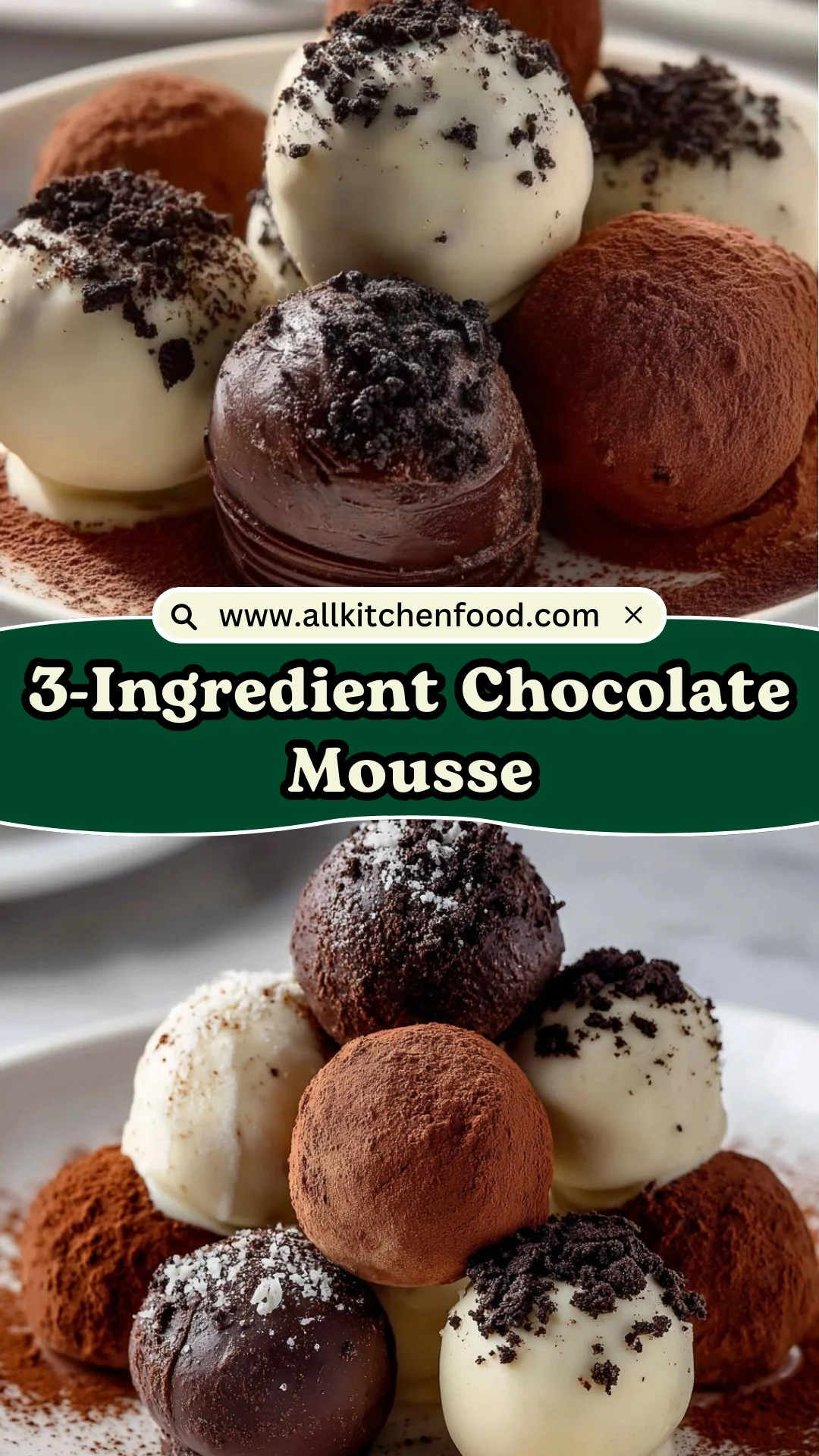 3-Ingredient Chocolate Mousse