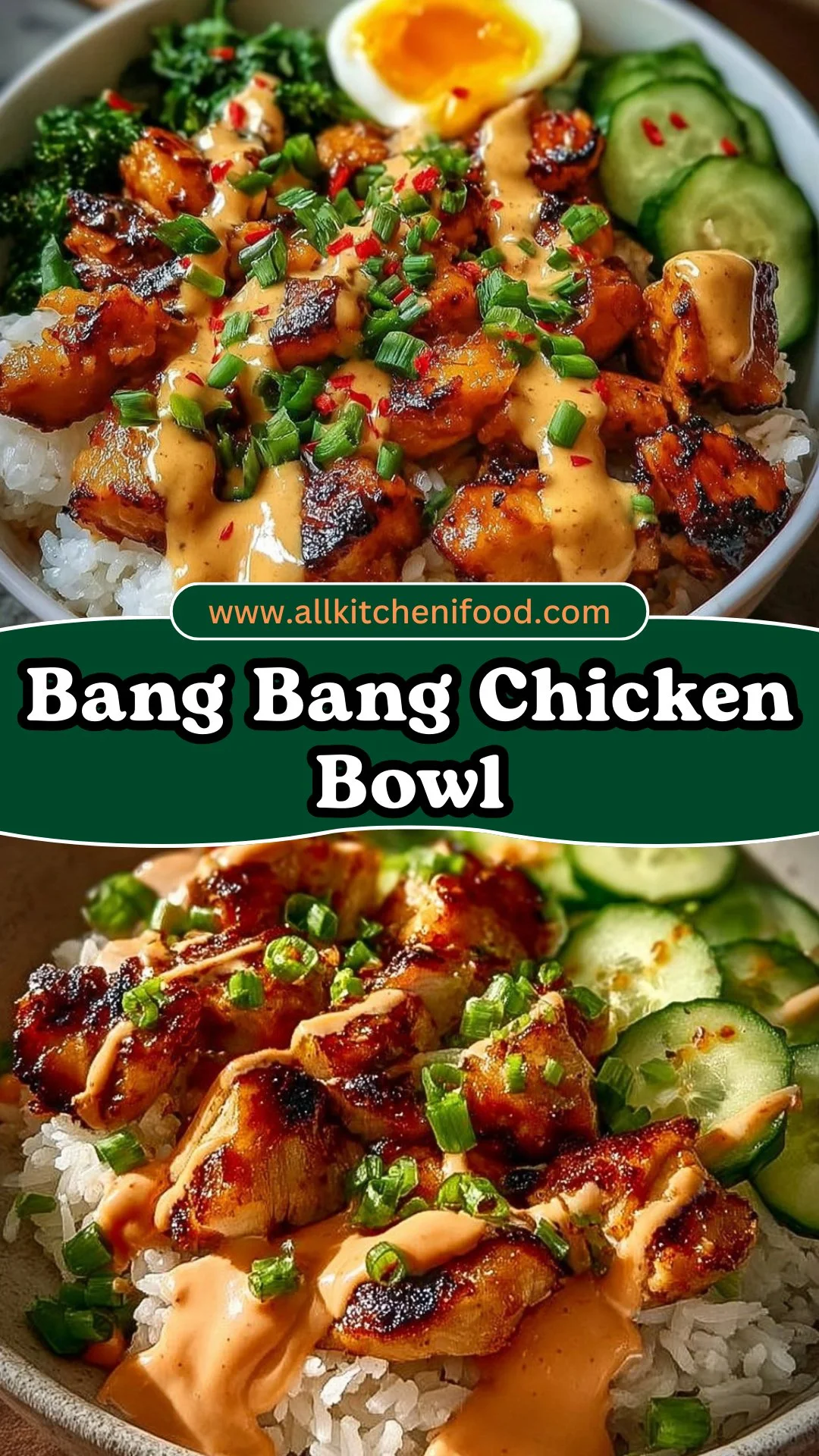 Bang Bang Chicken Bowl 2 Bang Bang Chicken Bowl