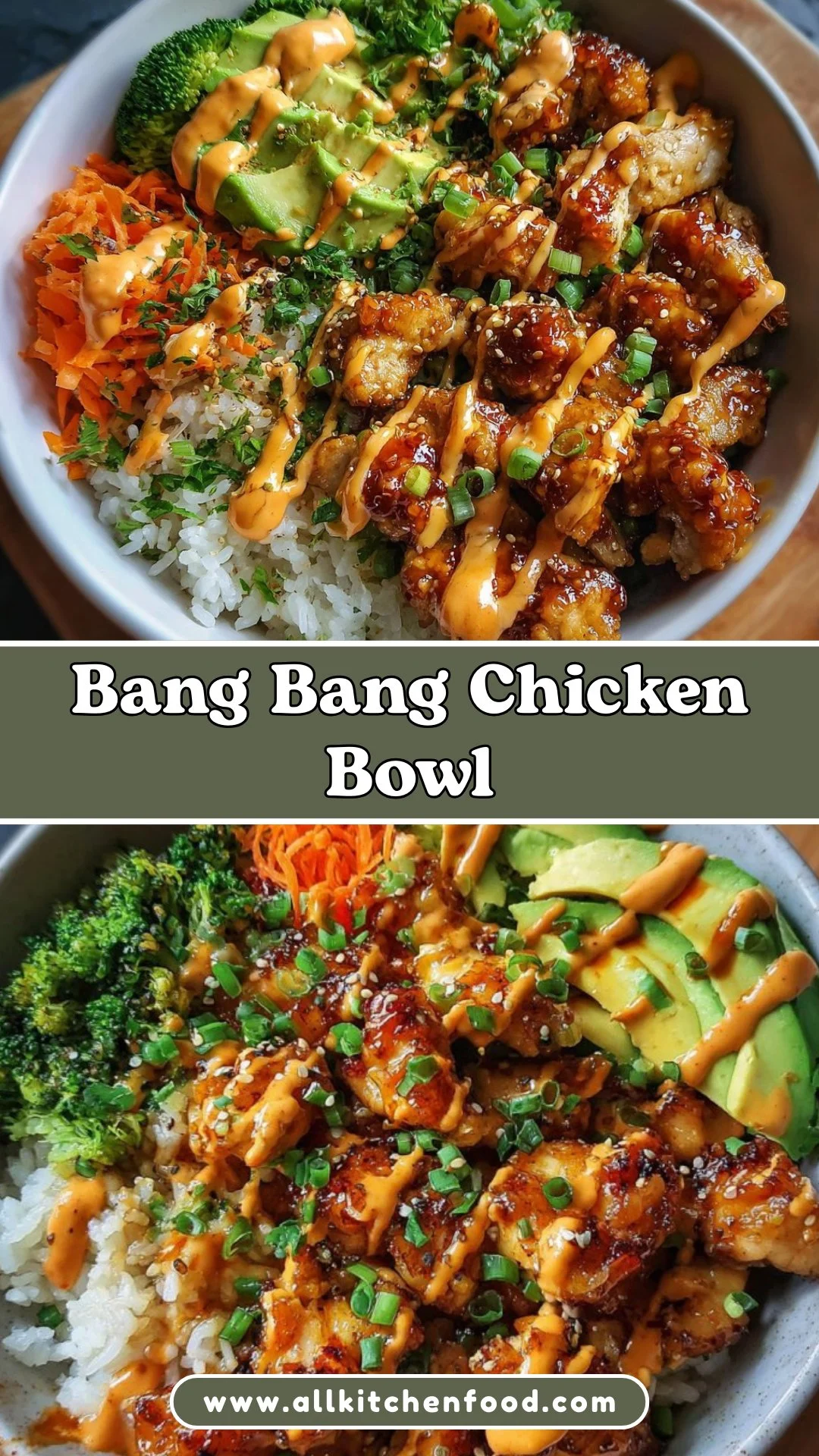 Bang Bang Chicken Bowl 2 Bang Bang Chicken Bowl