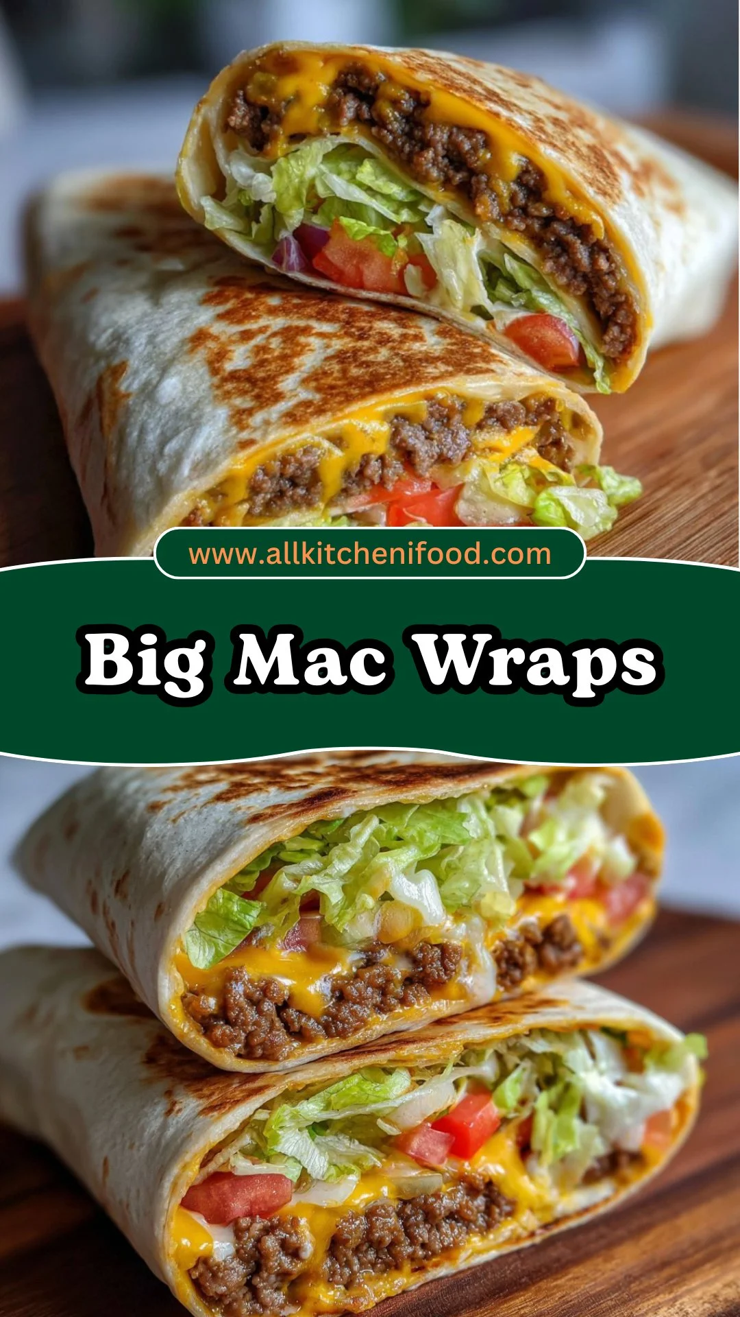 Big Mac Wraps 2 Big Mac Wraps