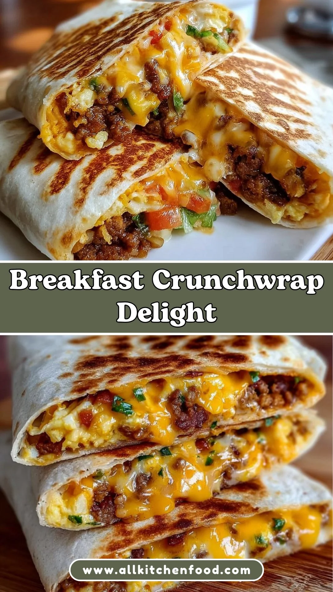 Breakfast Crunchwrap Delight