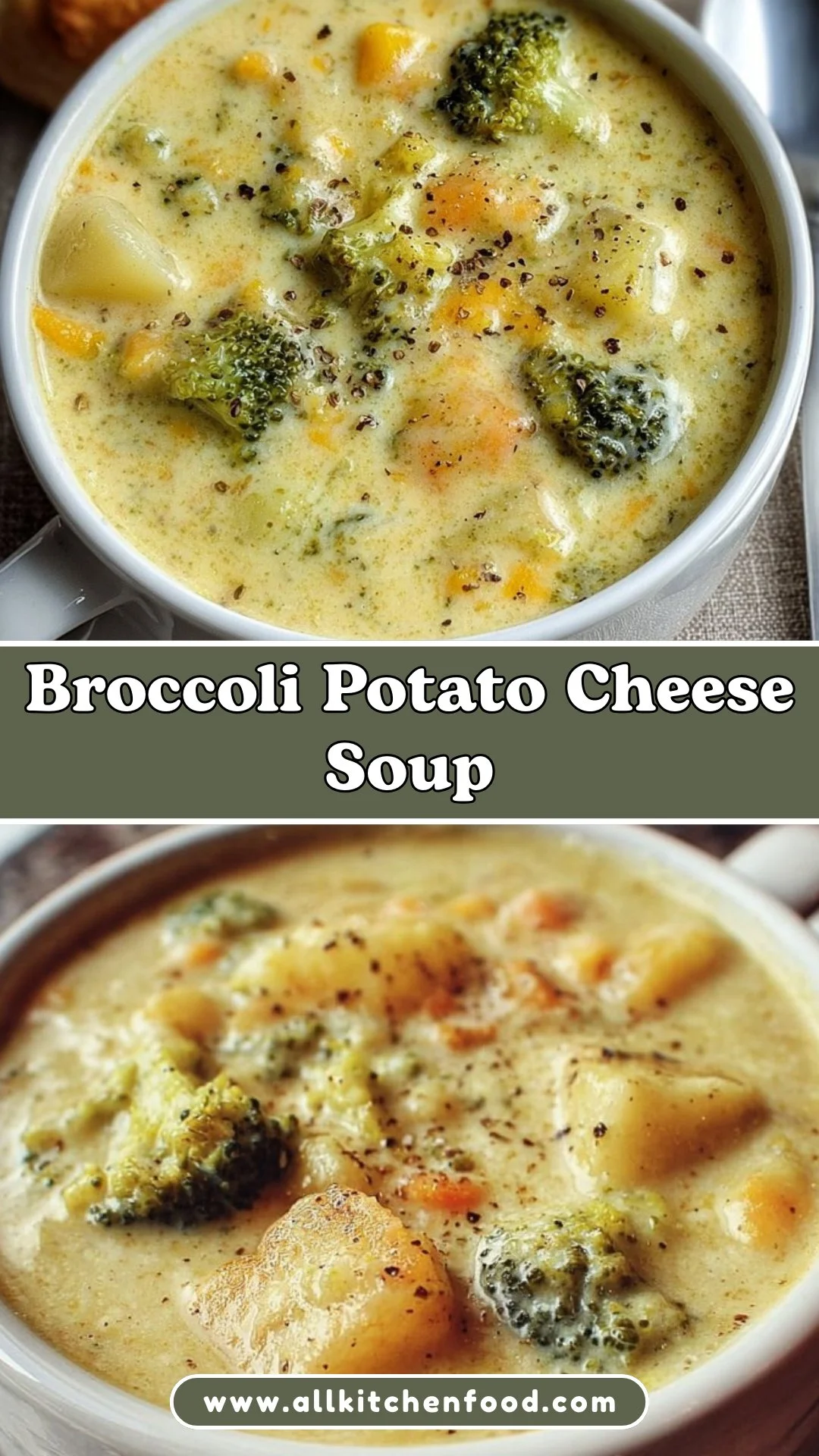 Broccoli Potato Cheese Soup 2 Broccoli Potato Cheese Soup