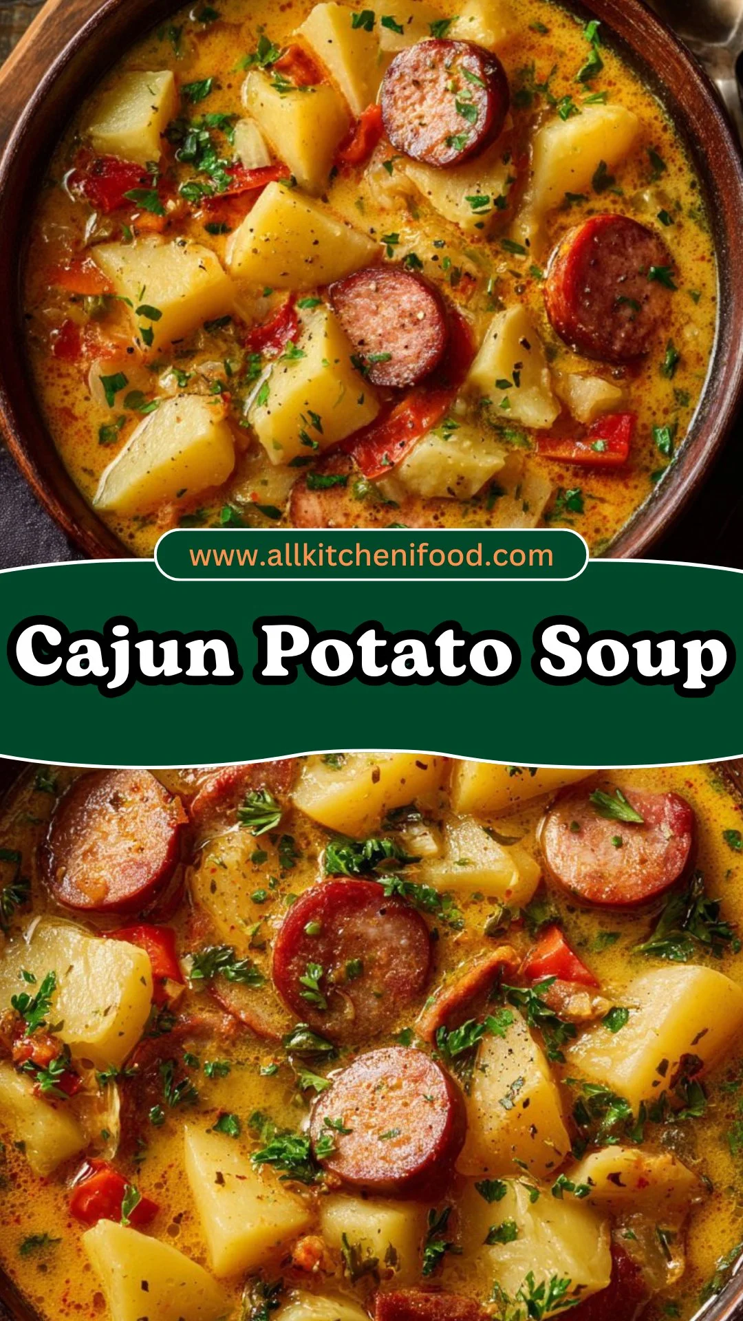 Cajun Potato Soup 2 Cajun Potato Soup