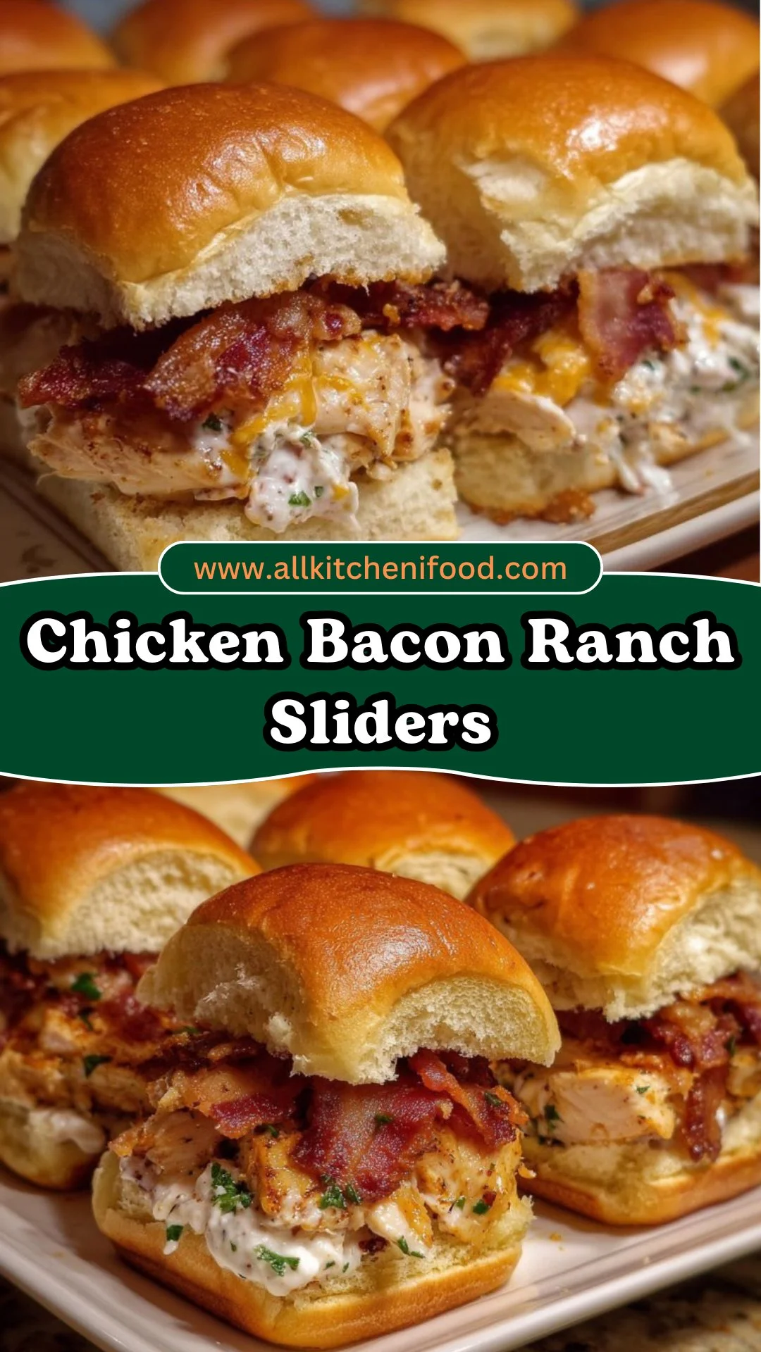 Chicken Bacon Ranch Sliders 2 Chicken Bacon Ranch Sliders