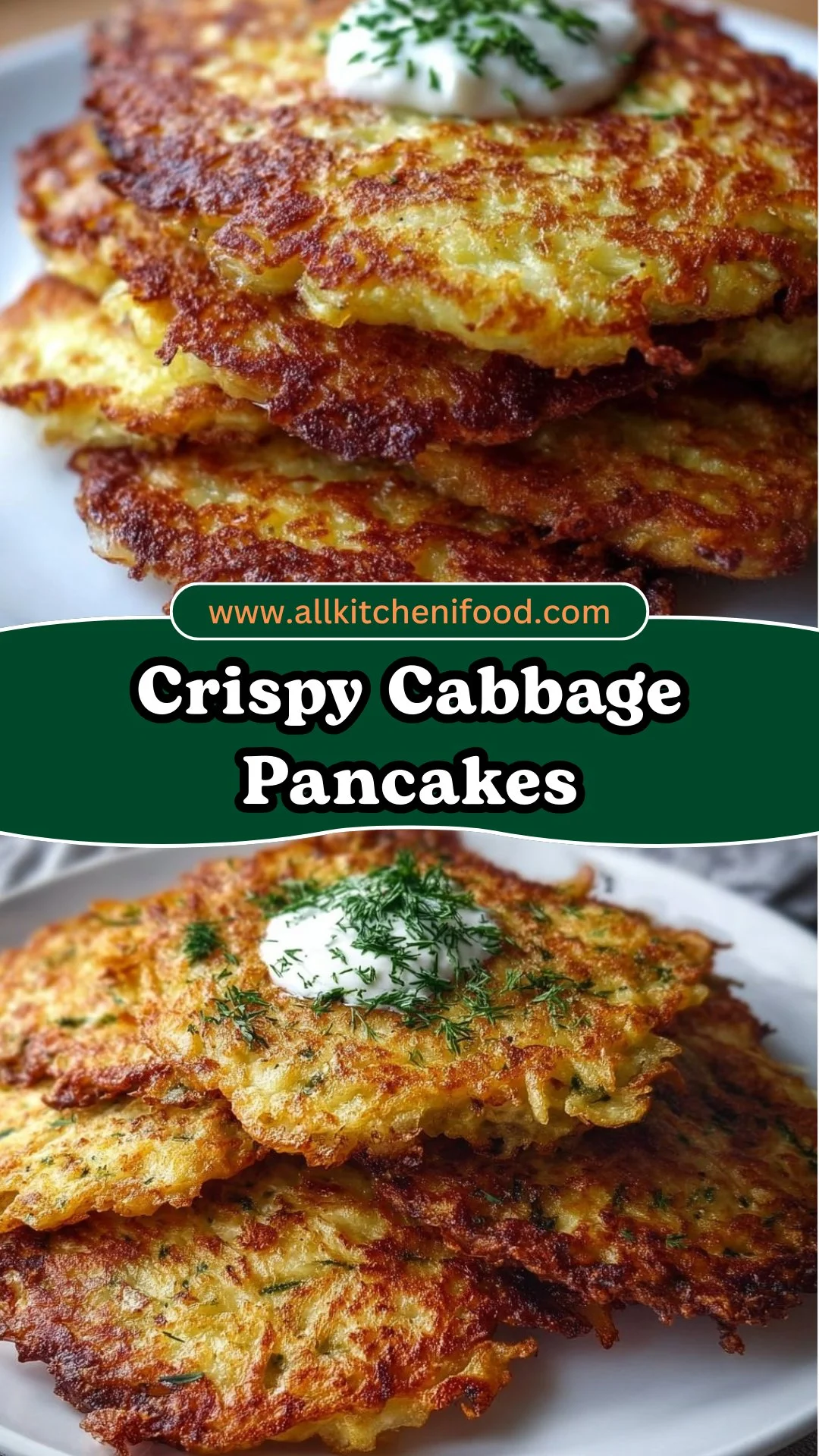Crispy Cabbage Pancakes 2 Crispy Cabbage Pancakes