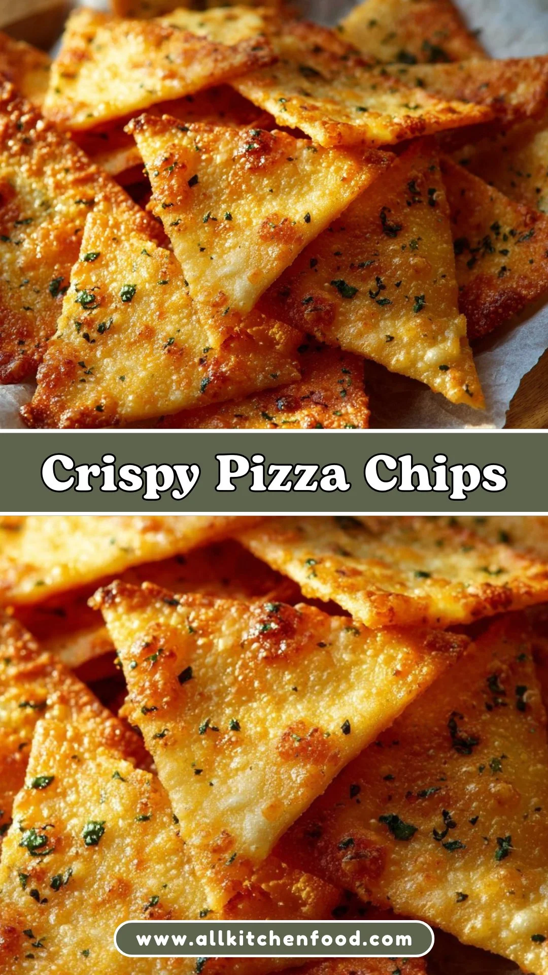Crispy Pizza Chips 2 Crispy Pizza Chips