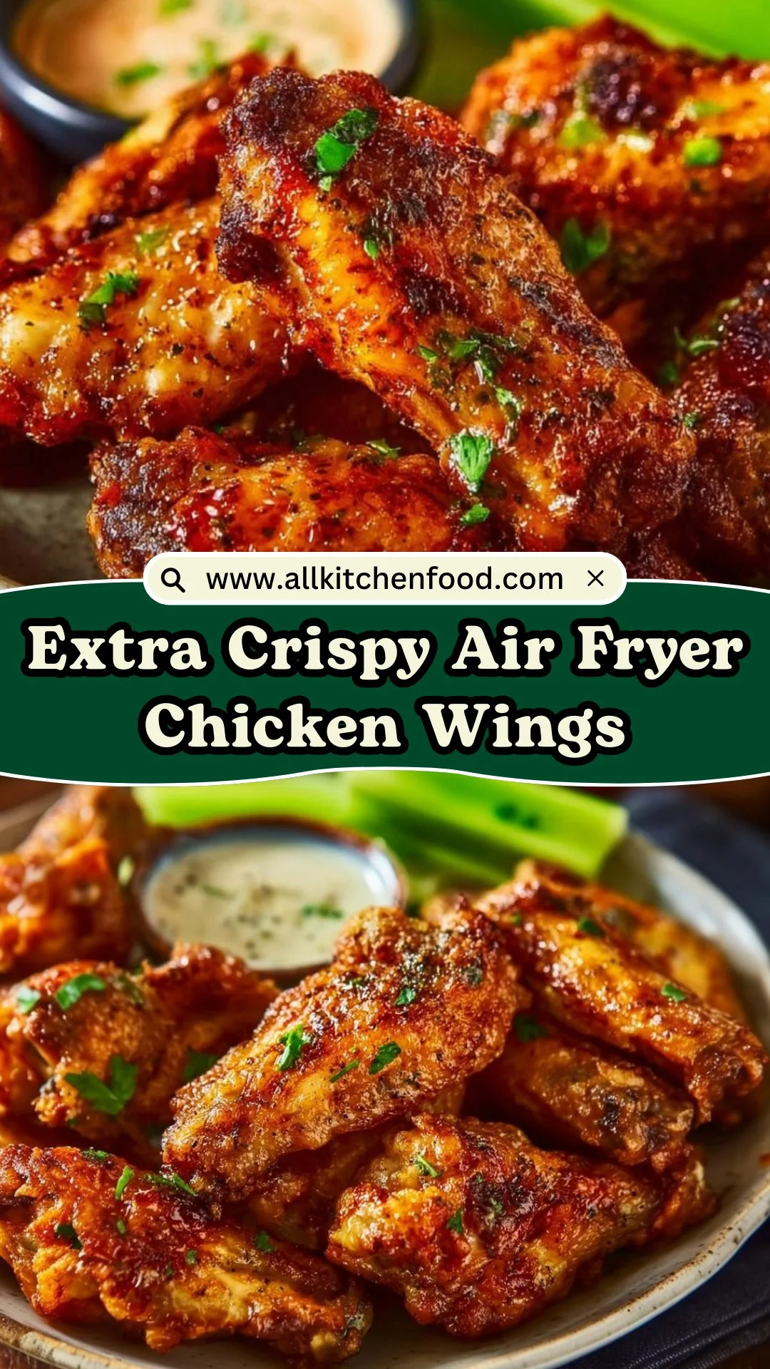 Extra Crispy Air Fryer Chicken Wings 2 Extra Crispy Air Fryer Chicken Wings