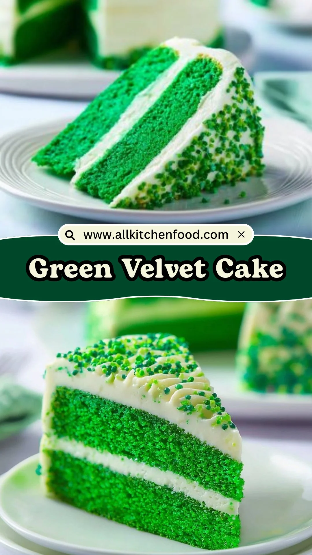 Green Velvet Cake