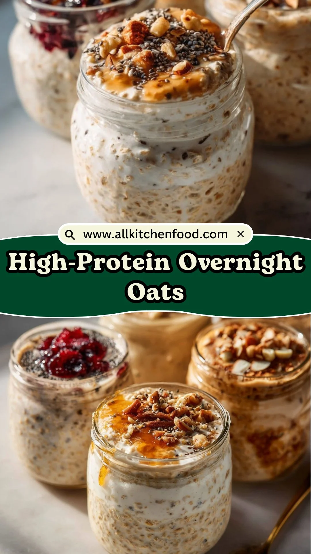 High-Protein Overnight Oats