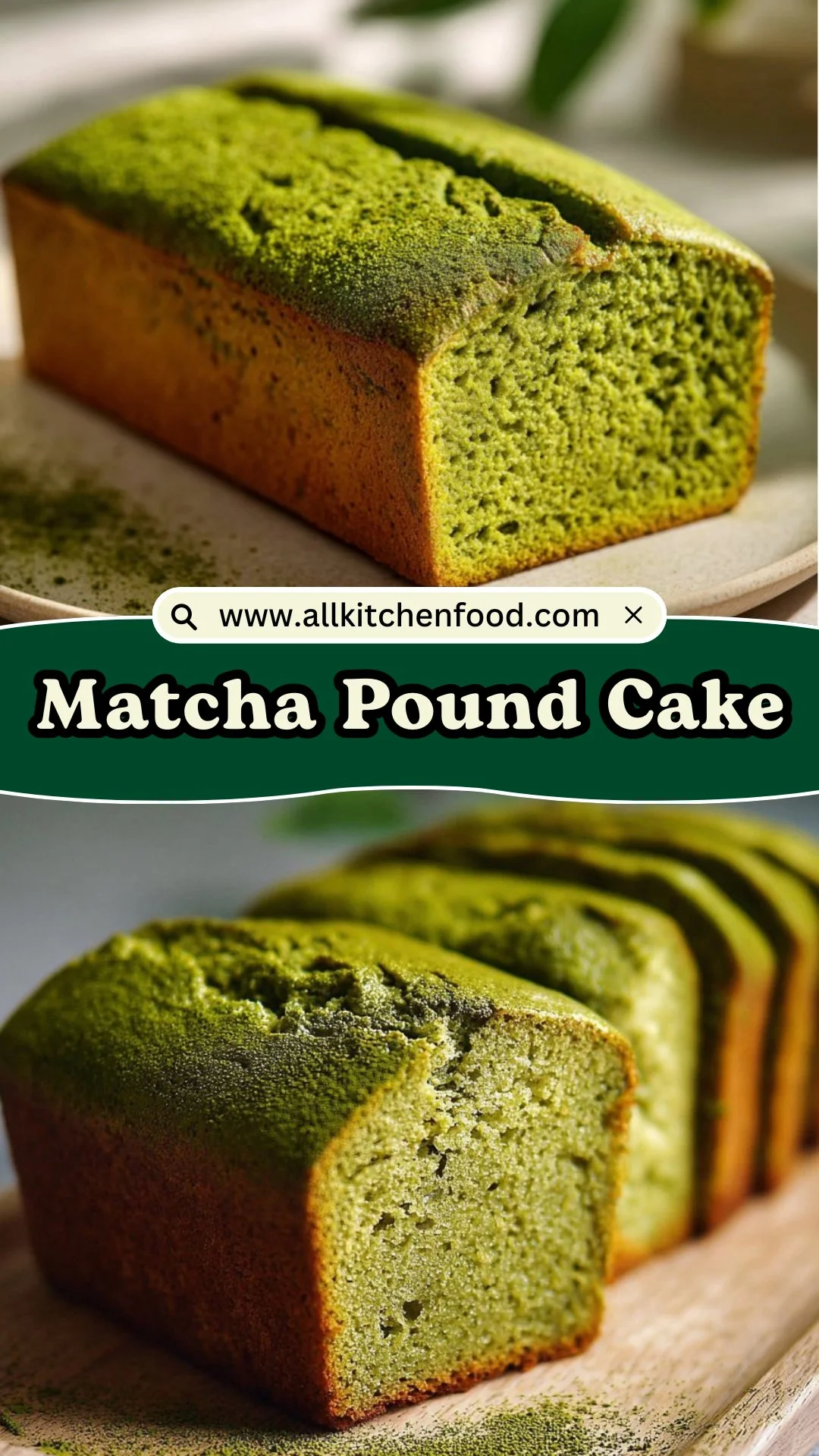 Matcha Pound Cake