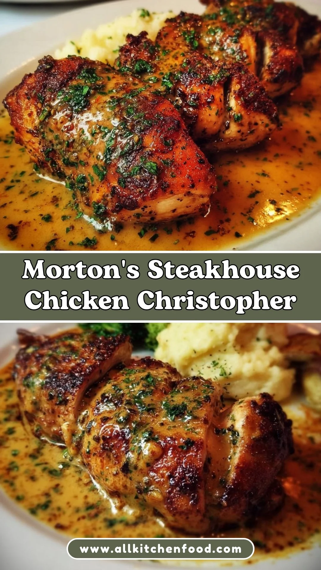 Morton's Steakhouse Chicken Christopher