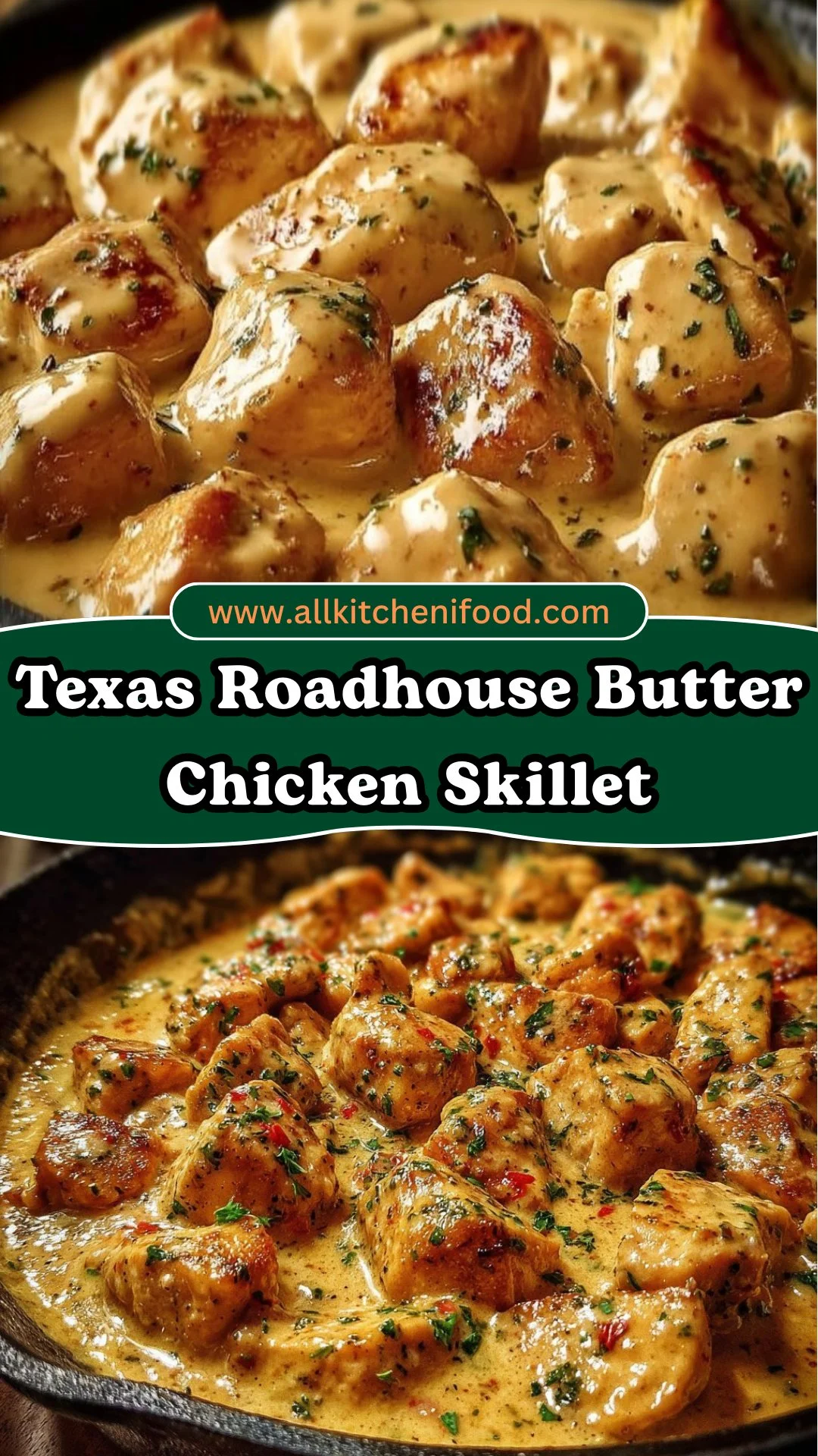 Texas Roadhouse Butter Chicken Skillet