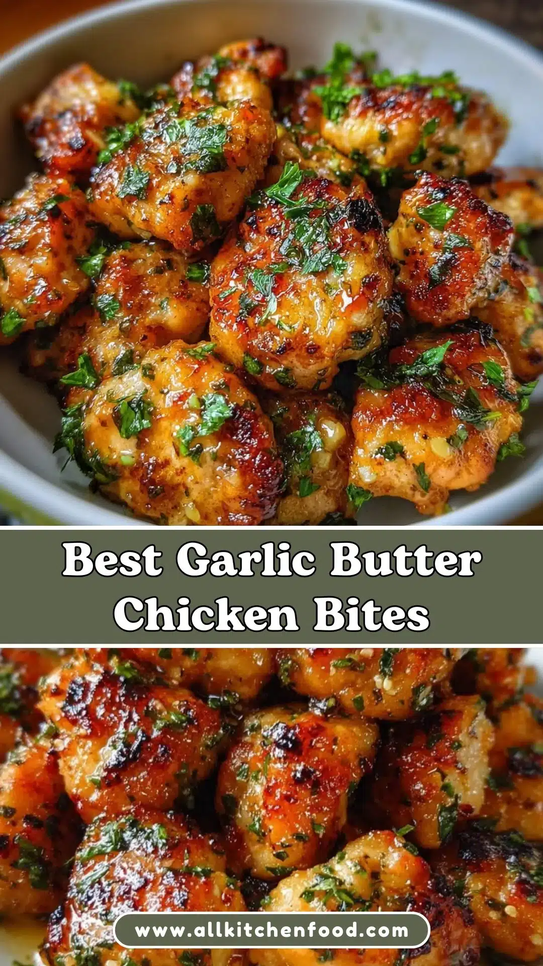 Best Garlic Butter Chicken Bites