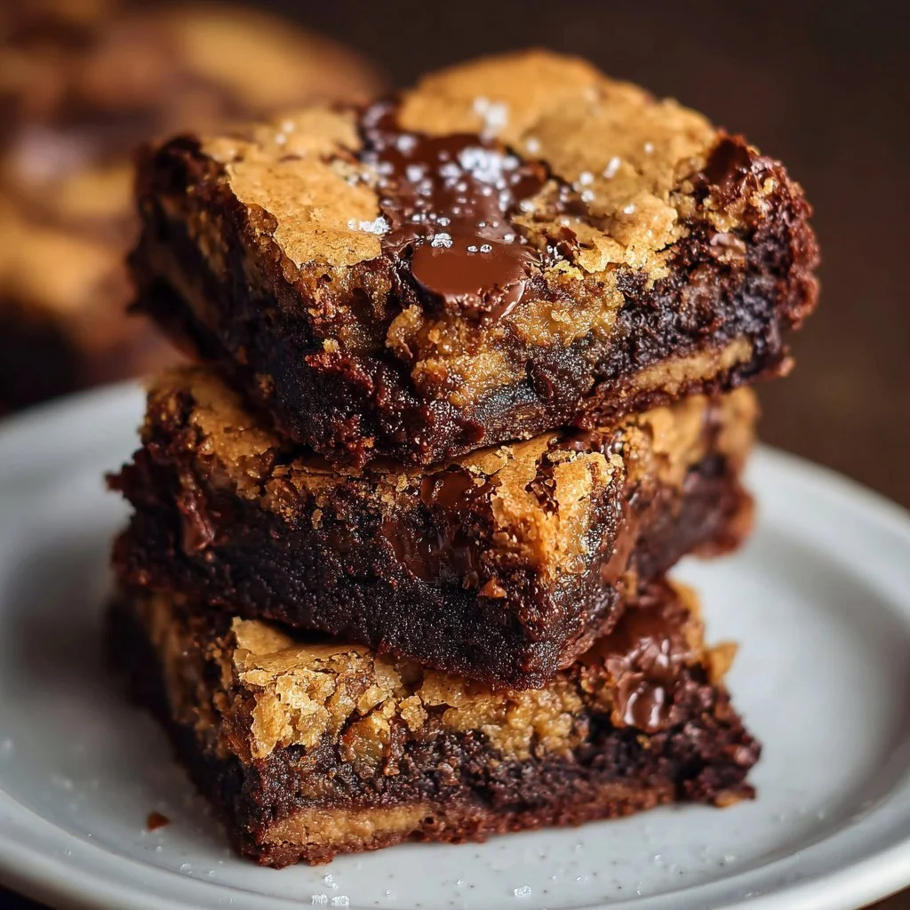 Chocolate Chip Cookie Brownie Bars