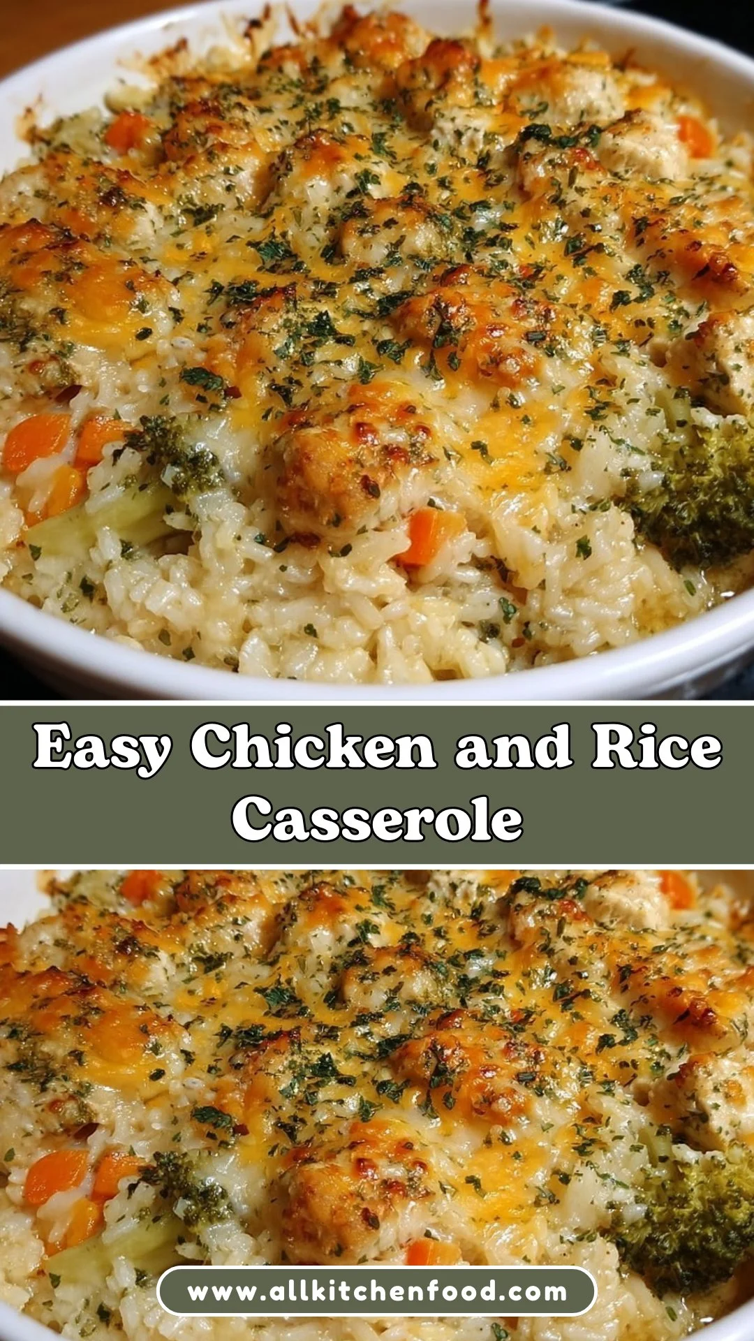 Easy Chicken and Rice Casserole